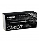 SHURE SM137 cardioid condenser microphone