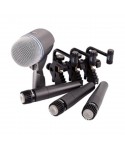 SHURE DMK57-52 KIT PER BATTERIA 1X BETA 52A, 3X SM57