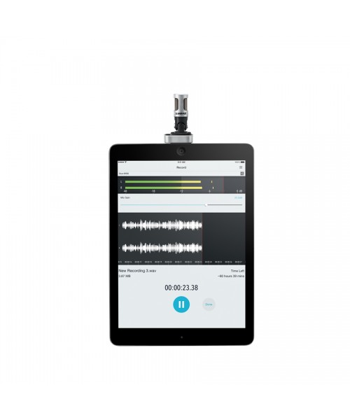 SHURE MV88 MIC CONDENSATORE APPLE IOS