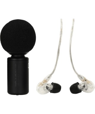 SHURE Mv88-215cl-BNDL Kit MIC MV88 E Earphones SE215-Cl