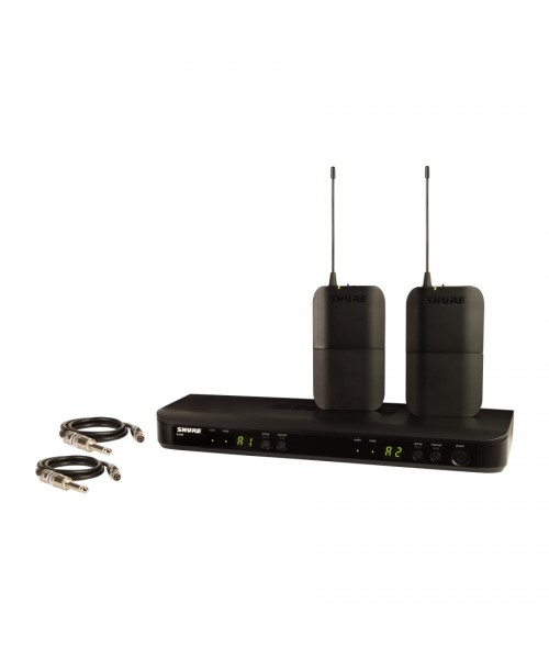 SHURE BLX188E SISTEMA WIRELESS BLX88E, 2X BLX1. (M17)