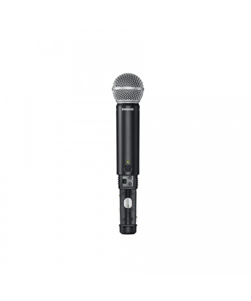 SHURE BLX288E-SM58 RICEVITORE, 2X TRASMETTITORI A GELATO, 2X SM58. (M17)