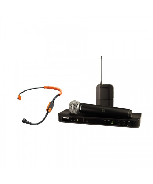 SHURE BLX1288E-SM31 SISTEMA WIRELESS SM31FH, SM58. (M17)