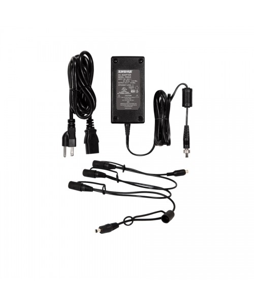 SHURE PS124 12V PG wireless power supply, PGX, SLX, PSM 200