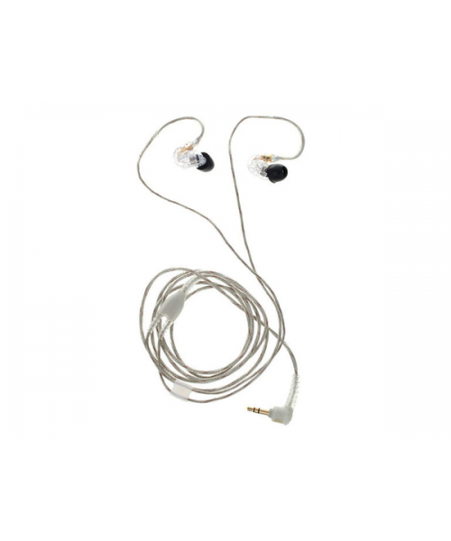 SHURE SE215 dynamic earphones a translucent road