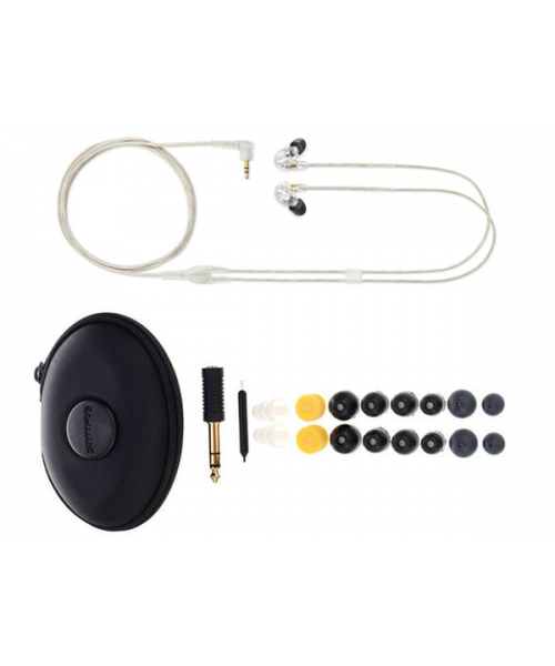 SHURE Se425 Double translucent HD drivers earphones