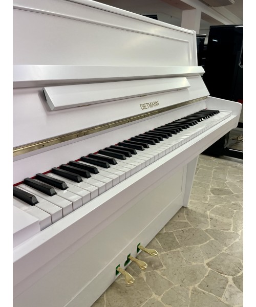 Vertical piano Dietmann Mod.116 Satin white