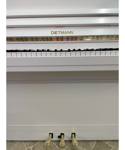Vertical piano Dietmann Mod.116 Satin white