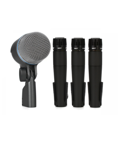 SHURE DMK57-52 KIT PER BATTERIA 1X BETA 52A, 3X SM57