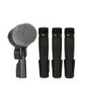 SHURE Dmk57-52 1x Beta 52a battery kit, 3x SM57