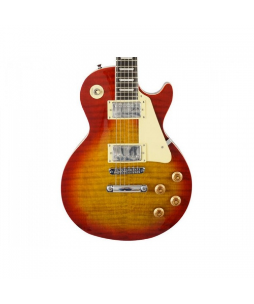 Eko vl-480 aged cherry sunburst flamed