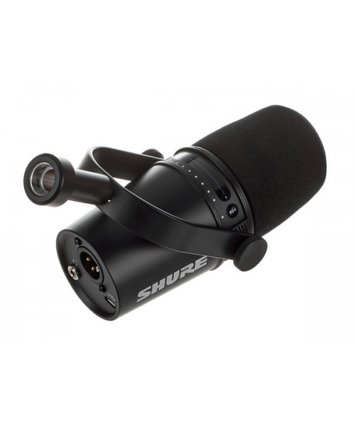 SHURE Mv7-K dynamic cardioid microphone XLR / USB