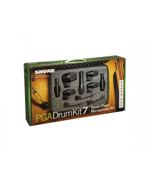SHURE PGADRUKIT7 7 microphone kit for drums