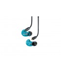 SHURE Se215dybl + UNI-EFS Aonic 215 Blue Color Earphones