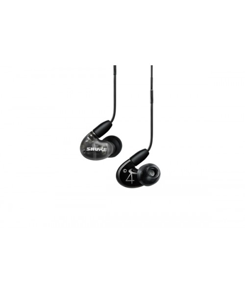 SHURE Se42hybk + UNI-EFS Aonic 4 Gray / Black Color Earphones