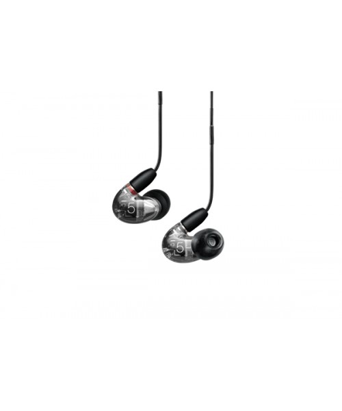SHURE Se53bacl + UNI-EFS Aonic 5 glossy transparent color earphones