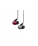 SHURE SE53BARD+UNI-EFS AONIC 5 AURICOLARI COLORE ROSSO/TRASPARENTE