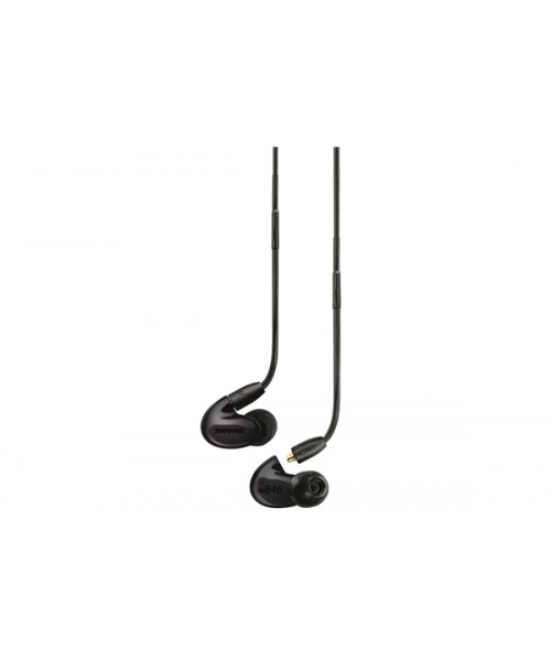 SHURE Se846babk + UNI-EFS 3-way black earphones