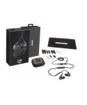 SHURE Se846babk + UNI-EFS 3-way black earphones
