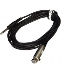 SHURE C15AHZ XLR Cable Female / Jack TS 1/ 4 "4.6m
