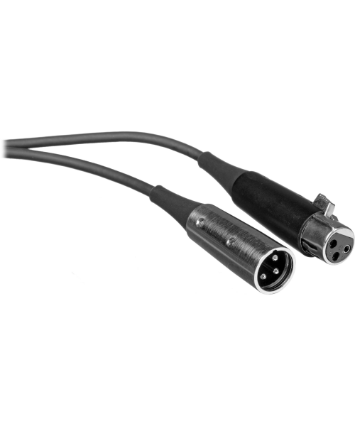 SHURE C25E XLR cable 7.6m connectors SWITCHCRAFT Black