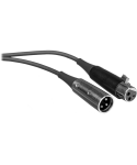 SHURE C25E CAVO XLR 7,6M CONNETTORI SWITCHCRAFT NERO