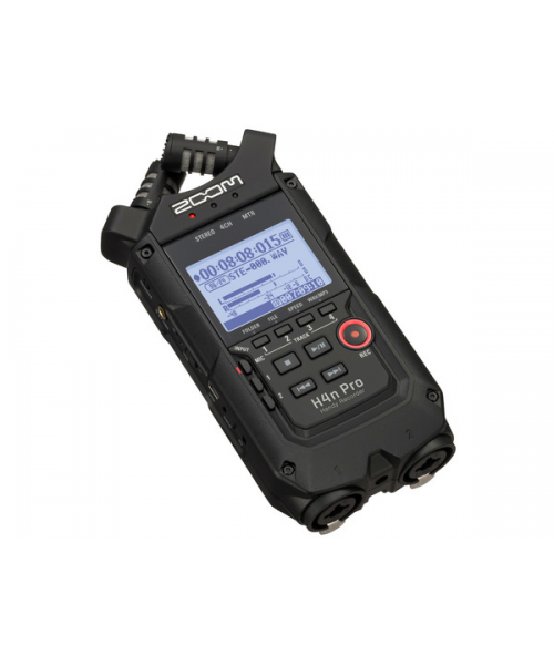 ZOOM H4NPRO-BLK - REGISTRATORE 4 TRACCE - INTERFACCIA USB - COLORE NERO