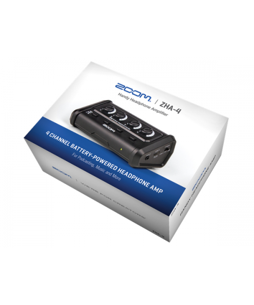 ZOOM ZHA-4 - AMPLIFICATORE PER CUFFIA 4 CANALI