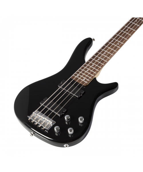 BASSO ELETTRICO SOUNDSATION GUNBARREL-5 BK (5 CORDE)