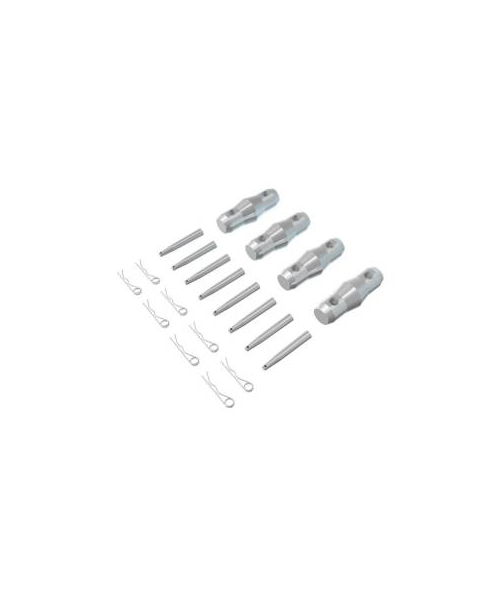 BEAMZ P30 TRUSS CONN.SET 4 COUPLERS, 8 CL