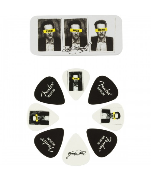 FENDER PLETTRI FENDER JOE STRUMMER PICK TIN, MEDIUM (8) 1980351006