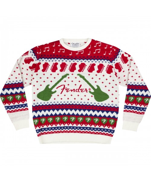 FENDER FENDER HOLIDAY SWEATER 2021, MULTI-COLOR, SMALL 9190202306