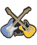 FENDER FENDER Crossed Guitars Enamel Pin, Multi-Color 9122421102