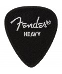 FENDER FENDER Heavy Pick Patch, Black 9122421109