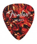 FENDER FENDER Heavy Pick Patch, Tortoiseeshell 9122421110