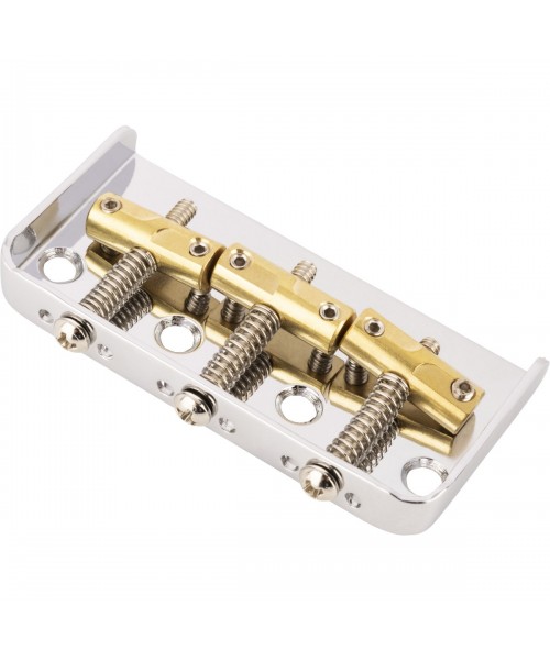 FENDER Bridge FENDER 3-Saddle Custom "Cut-Off " VINTAGE-Style Tele® Bridge with compens brass 0990809000