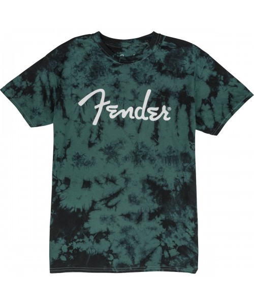 FENDER FENDER TIE-DYE LOGO T-SHIRT, BLUE, S 9122421306