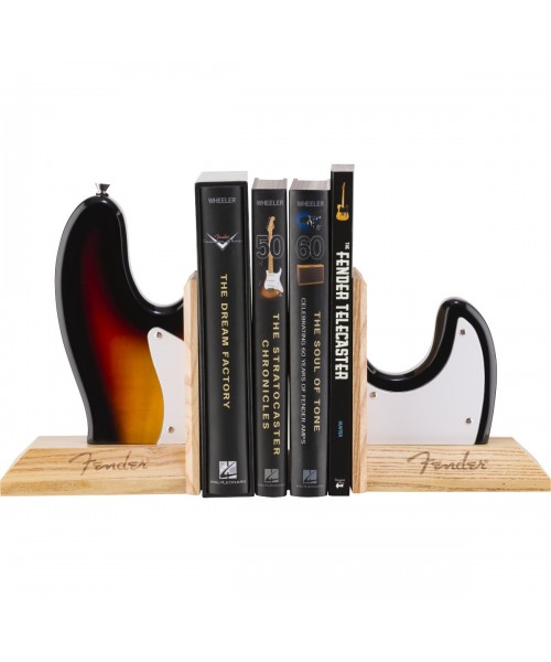 FENDER FENDER BASS BODY BOOKENDS, SUNBURST 9124783002