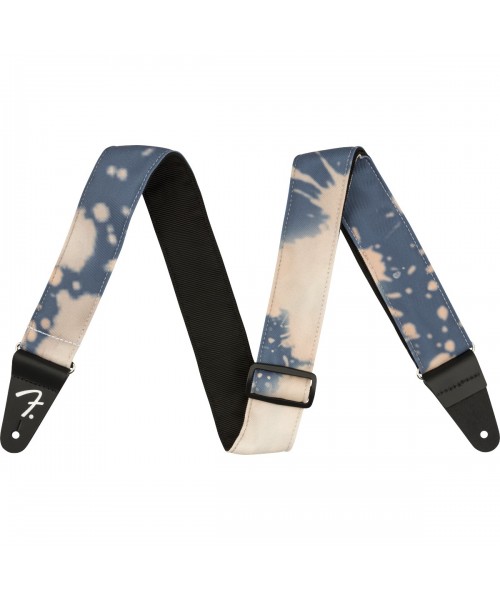 FENDER TRACOLLA FENDER TIE DYE ACID WASH STRAP, FADED NAVY 0990637202