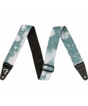 FENDER Shoulder belt FENDER Tie Dye Acid Wash Strap, Teal 0990637208