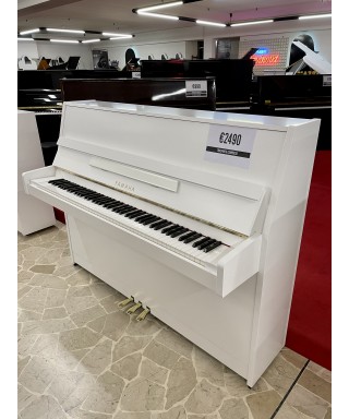 PIANOFORTE VERTICALE YAMAHA ER-20 BIANCO SATINATO
