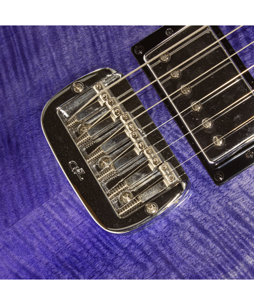 G&l asat deluxe carved top bright blueburst