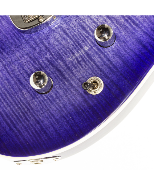 G&l asat deluxe carved top bright blueburst