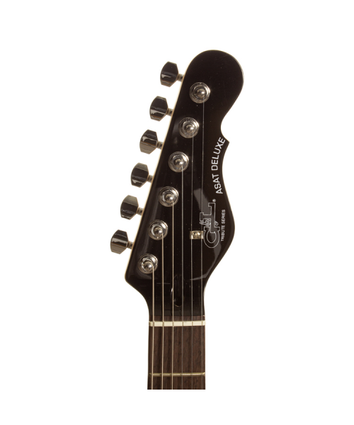 G&l asat deluxe carved top bright blueburst