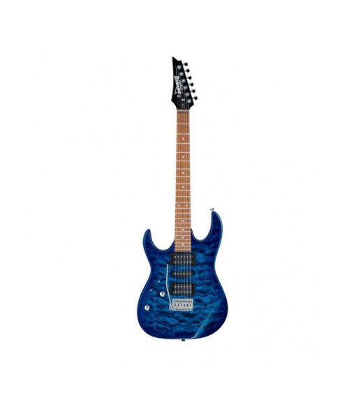 IBANEZ GRX70QA TBB LH Transparent Blue Burst