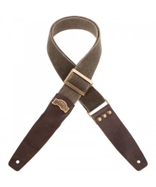 MAGRABO' Stripe SC Cotton Washed Olive green 5 cm