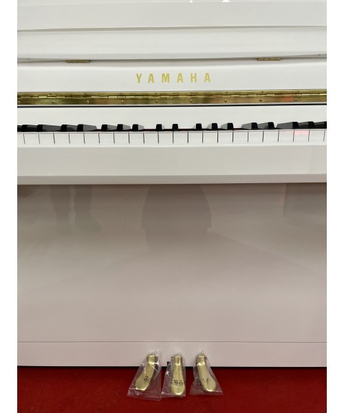 Vertical piano YAMAHA B1 PWH SC2 glossy white