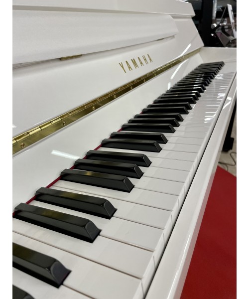 Vertical piano YAMAHA B1 PWH SC2 glossy white