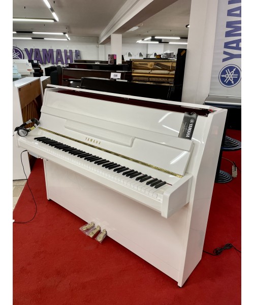 Vertical piano YAMAHA B1 PWH SC2 glossy white