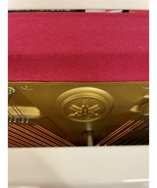 PIANOFORTE VERTICALE YAMAHA B1 PWH SC2 BIANCO LUCIDO